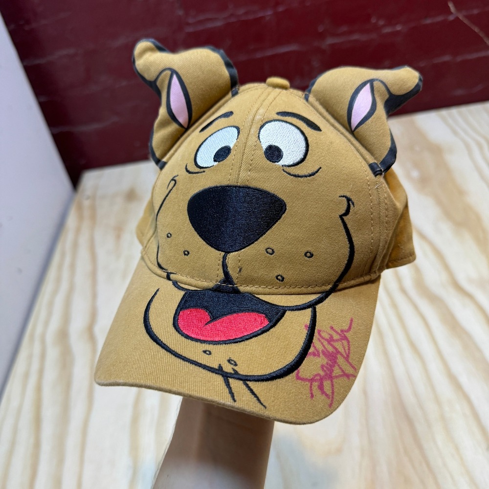 Monster Jam Scooby-Doo Kids Tan Novelty Truck Hat with 3D Ears Adjustable OSFM
